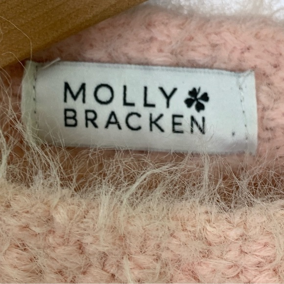 Molly Bracken Fuzzy Heart Knit Sweater - Picture 5 of 6